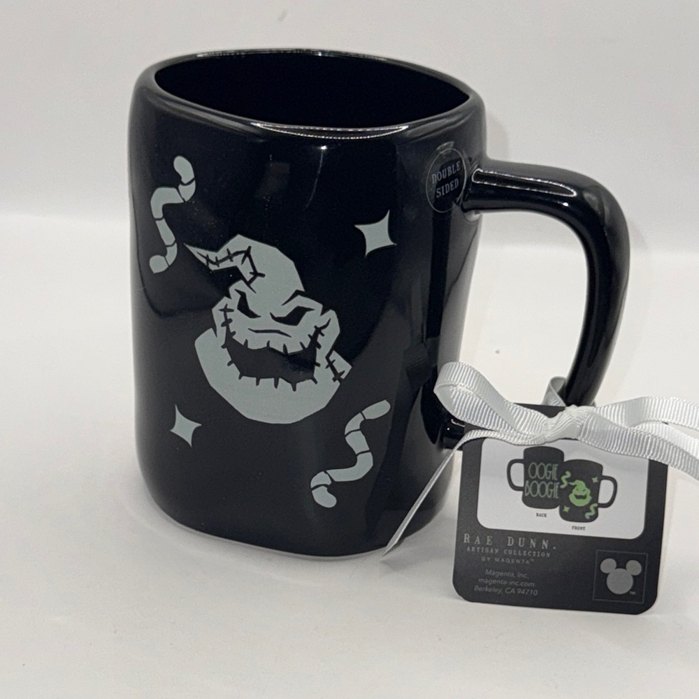 Rae Dunn Black and Green Oogie Boogie Mug